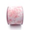 Designer’s Shop Rose Floral wired edge ribbon, 2.5” x 10 yard, Holiday and Wedding Ribbons